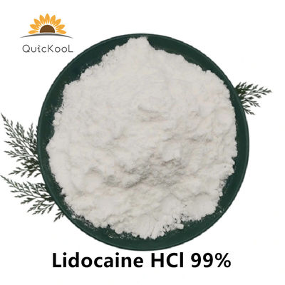 kualitas  Factory Supply Lidocaine HCl Powder CAS 73-78-9 Safe Clearance USA Europe Australia pabrik